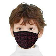 #R1# Candy Apple Red Writing Mouth Mask