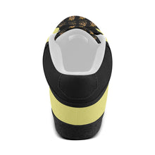 #Rossolini1# TimeLess Lemon Men's Chukka Canvas Shoes (Model 003)