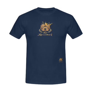 #MASKOFF# Royal Blue Men's T-Shirt