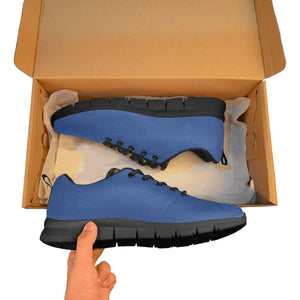 #Rossolini1# TimeLess Royal Blue Men's Breathable Running Shoes/Large (Model 055)