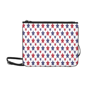 #Rossolini1# Stars Slim Clutch Bag (Model 1668)