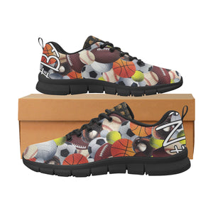 #Rossolini1# TimeLess BALLIN Women's Breathable Running Shoes/Large (Model 055)