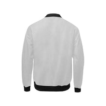 #Rossolini1# In Your Face Light Gray Kids' Bomber Jacket (Model H40)