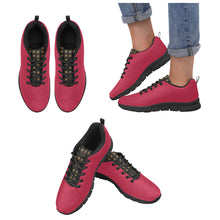 #Rossolini1# TimeLess Red Women's Breathable Running Shoes/Large (Model 055)