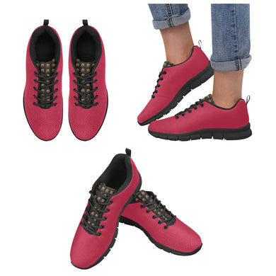 #Rossolini1# TimeLess Red Women's Breathable Running Shoes/Large (Model 055)