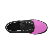 #Rossolini1# Tips Pink Aries Women's Canvas Shoes (Model 029)