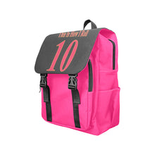 #This Is How I Roll# 10 Red/Gold Casual Shoulders Backpack (Model 1623)