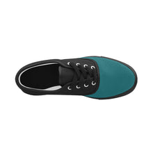 #Rossolini1# Tips Kelly Green Aries Women's Canvas Shoes (Model 029)