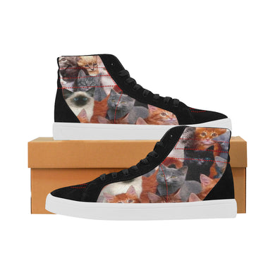 #Rossolini1# Cat Lovers Capricorn High Top Casual Shoes for Women (Model 037)