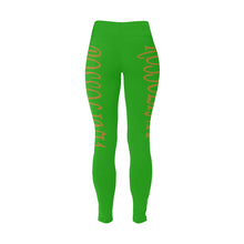 #Rossolini1# TheName Green Plus Size High Waist Leggings (Model L44)