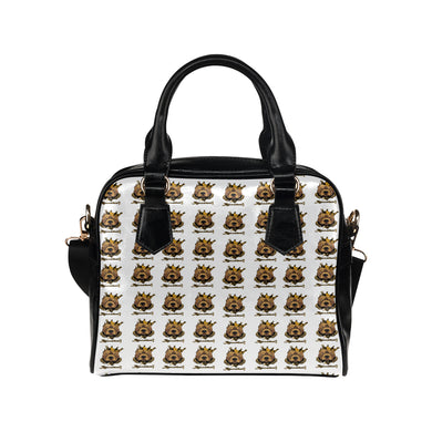 #Rossolini1# 2 White Shoulder Handbag (Model 1634)