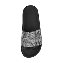 #Rossolini1# SnakeSkin IMG Men's Slide Sandals/Large Size (Model 057)