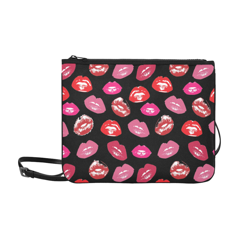 #Rossolini1# LIPS Slim Clutch Bag (Model 1668)