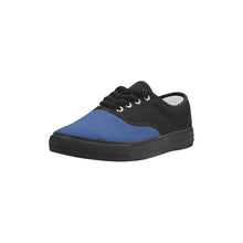 #Rossolini1# Tips Royal Blue Aries Men's Canvas Shoes (Model 029)