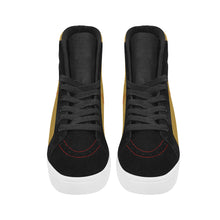 #Rossolini1# Gold Capricorn High Top Casual Shoes for Men (Model 037)