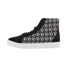 #R1# Low White Writing Capricorn High Top Casual Shoes for Women (Model 037)