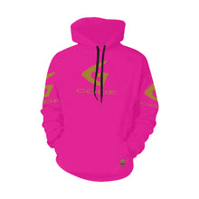 #Rossolini1# G-CODE Hot Pink Hoodie for Men (Model H13)