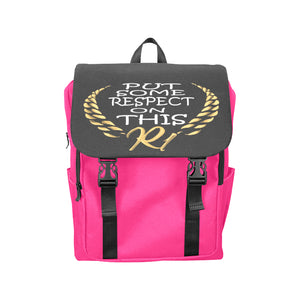 #Put Some Respect On This# Casual Shoulders Backpack (Model 1623)