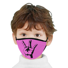 #STRAIGHT OUT OF THE WEST# Pink Mouth Mask