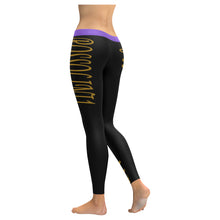 #Rossolini1# TheName Purple Trim Low Rise Leggings (Invisible Stitch) (Model L05)