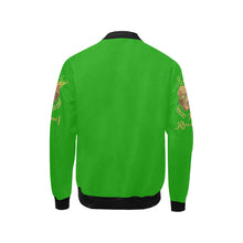 #MASKOFF# Green Kids' Bomber Jacket (Model H40)