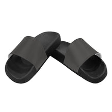 #Rossolini1# Asphalt Men's Slide Sandals/Large Size (Model 057)