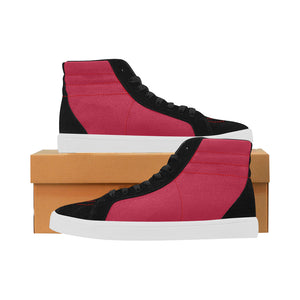 #Rossolini1# Red Capricorn High Top Casual Shoes for Women (Model 037)