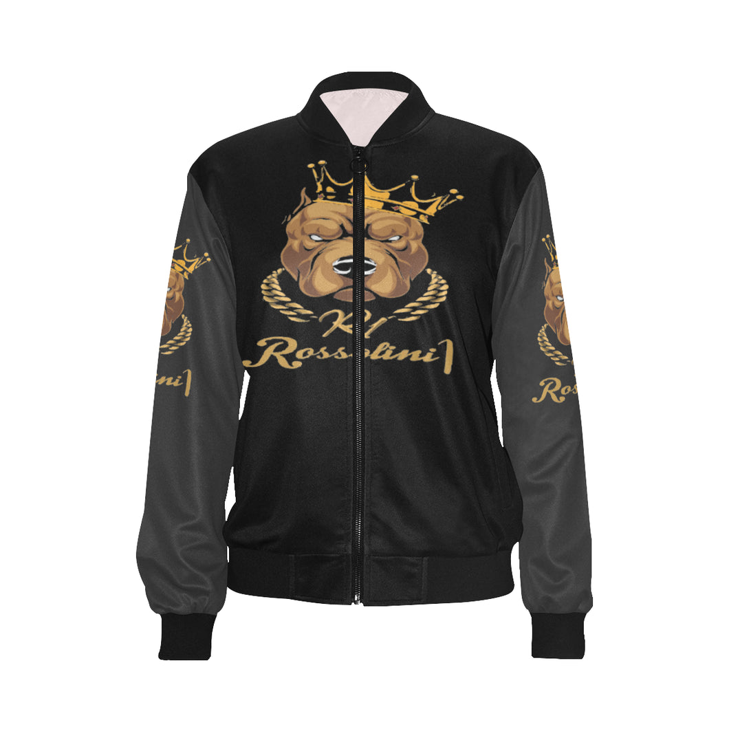 #MASKOFF# B/C Bomber Jacket for Women (Model H36)