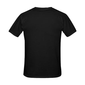 #MARKED FOR LIFE# Purple Paw Black Men's T-Shirt