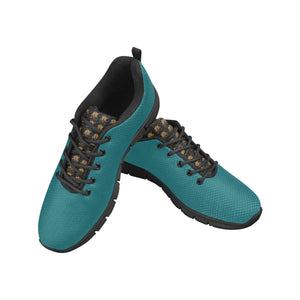 #Rossolini1# TimeLess Kelly Green Men's Breathable Running Shoes/Large (Model 055)