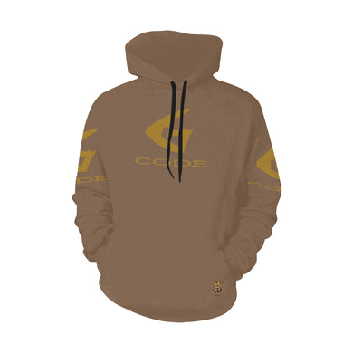 #Rossolini1# G-CODE Brown Hoodie for Men (Model H13)