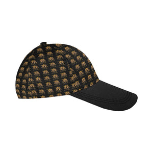 #Rossolini1# All Over Black Tip All Over Print Dad Cap C (6-Pieces Customization)