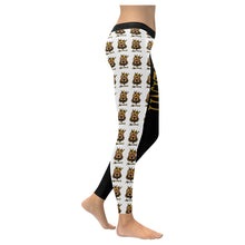 #Rossolini1# TheName MaskOff White Low Rise Leggings (Invisible Stitch) (Model L05)