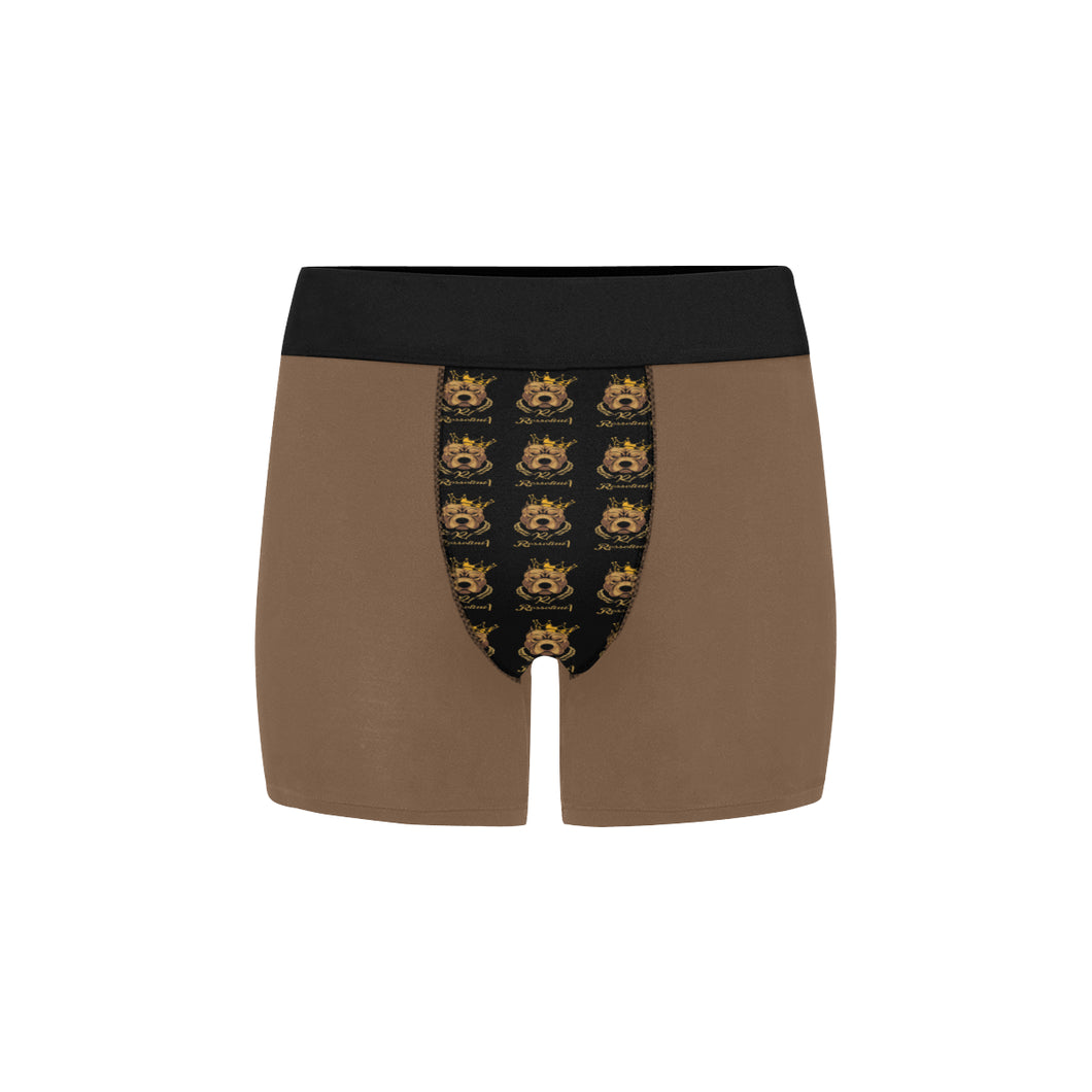 #Rossolini1# Brown Men's Classic Boxer Briefs (Model L34)