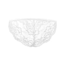 #Put Some Respect On This# White Women's Lace Panty (Model L41)