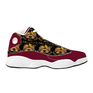 Rossolini1 2 Basketball Shoes - Black/Candy Apple Red