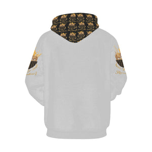 #MASK ON# Gray Hoodie for Men (Model H13)