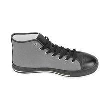 #Rossolini1# InSider Dark Gray Men’s Classic High Top Canvas Shoes (Model 017)