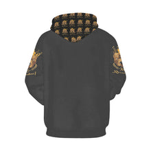 #MASK OFF# Charcoal Hoodie for Women (Model H13)