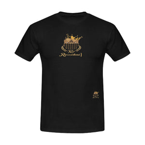 #MASKON# Black Men's T-Shirt