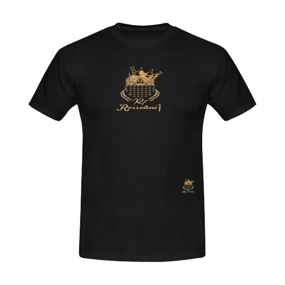 #MASKON# Black Men's T-Shirt
