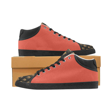 #Rossolini1# TimeLess Pantone Men's Chukka Canvas Shoes (Model 003)