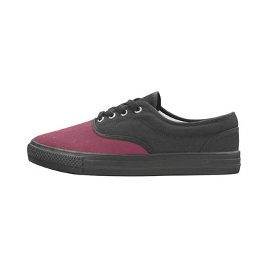 #Rossolini1# Tips Candy Apple Red Aries Women's Canvas Shoes (Model 029)