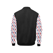 #Rossolini1# In Your Face Stars Sleeves Kids' Bomber Jacket (Model H40)