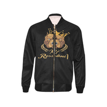 #Rossolini1# In Your Face Black Kids' Bomber Jacket (Model H40)