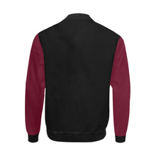 #Rossolini1# In Your Face Candy Apple Red Bomber Jacket for Men (Model H31)