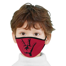 #STRAIGHT OUT OF THE WEST# Red Mouth Mask