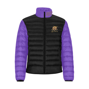 #Rossolini1# Speechless B/P Stand Collar Padded Jacket (Model H41)