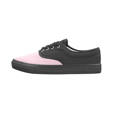 #Rossolini1# Tips Light Pink Aries Women's Canvas Shoes (Model 029)
