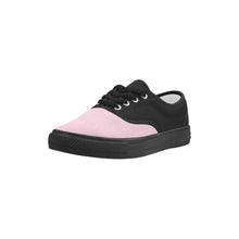 #Rossolini1# Tips Light Pink Aries Men's Canvas Shoes (Model 029)